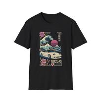 180SX JDM Drift Car Marškinėliai Didžioji banga Japonijos stilius Sakura Street Marškinėliai 3XL gray