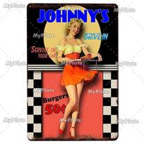 Full Service Metal Sign Vintage Plaque Motorcycle Tin Sign Wall Decor For Garage Plate Crafts Art Poster Gift Custom 20x30cm（7.8x11.8inch）