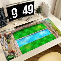 Plants Vs Zombie Pvz Maps Pro ESports Gaming Mousepad Extra Large NonSlip Stitched Edge Keyboard Laptop Desk Mat For Pc Gamer 800x300x2mm