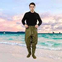 Beihai vandeniui atsparūs žvejybos bridkelnės, pusiau ir pilno kūno, vyrams ir moterims, papildomai storos bridkelnės Size 43