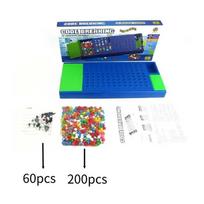 Family Interactive Educational Puzzle Game Smart Code Breaking Plastic Board Game blue