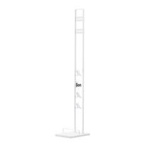 Compatible Dyson Vacuum Cleaner Stand - No-Installation, Floor-Standing Wall Mount gray
