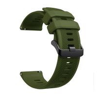 Garmin Forerunner 255 Music 265 745 965 dirželis 22mm Silikoninė sportinė apyrankė Garmin Venu 3 2 Vivoactive 4 laikrodžio dirželis For Vivoactive 4 black