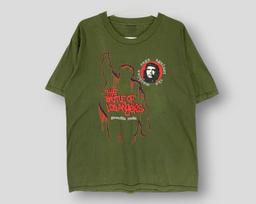 Vintage Rage against the machine guerilla radio battle of los angeles T-Shirt collectible nu metal concert tour vintage band tee green Large S gray