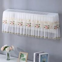 Universal Wall-Mounted Air Conditioner Cover - Fully Enclosed Dustproof Hanging Fabric Cover Set 88-92cm (1.5-2 HP)
