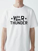 War Thunder Game Graphic T-Shirt Unisex Short Sleeve Loose Summer Casual tshirt Loose Round Ne XS white