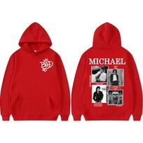 King of Pop Michael Jackson Bad Era World Tour Sweatshirt Men Women Fashion Gothic Oversized Hoodies ooded 2XL gray