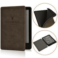 Auto Sleep/Wake Colorsoft Cover SA568B Anti-scratch E-Reader Case PU Leather for Kindle Paperwhite 2026 12th Generation 7 inch black
