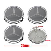 60/63/68/75mm Originalus automobilio ratlankio centrinės dalies dangtelio lipdukas Mercedes Benz AMG C200 C260 C300 W108 W124 W126 W140 W169 W176 DD1