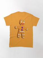 Shrek Gingerbread Man from Shrek Classic T-Shirt L auksas