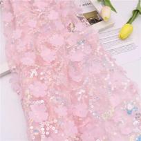 130cm 1yard Tulle Width Soft Lace Fabric Tulle Fabric By Yard Flower Embroidery Mesh Lace Fabric For Diy Clothing Dress Design Matches the image,1Yard