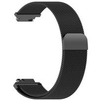 Advanced Custom Milanese Metal Wrist Strap Replacement For Garmin CIRQA Screenless Stainless Steel Smart Band New Wrist Bracelet For Garmin CIRQA gray