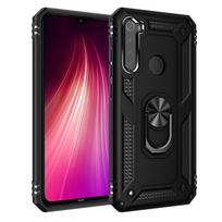 Dėl Xiaomi Redmi Note 8 2021 dėklo Atsparus smūgiams Šarvuotas Stovas Laikiklis Bamperio dėklai Dėl Redmi Note8 8T Metalinio žiedo dangtelis For RM Note 8