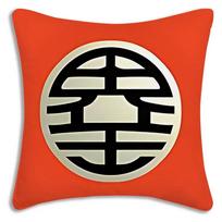 Anime Dragon Balls Z Goku Kawaii pagalvių užvalkalai Animacinių filmų sofos dekoratyviniai namų dvipusis spausdinimas trumpas pliušinis mielas pagalvėlės užvalkalas 45x45cm