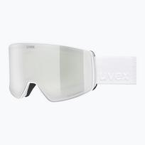 Slidinėjimo akiniai UVEX Scenic FM S2 white matt/mirror silver