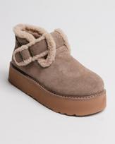 Ugg batai su sagtimi Suny Liana 50900 36 smėlio spalvos zomša vilna 36 smėlis