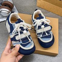 Mix Color Velcro Strap Sneakers Women 2025 Autumn Cute Round Toe Flat Heel Casual Shoes Soft Non Slip Sports Sneakers 41 mėlyna