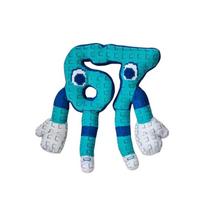 Hot Game Steal A Brainrot Esok Sekolah Plush Surrounding Stuffed Doll Toy Cute Cartoon Plush 67 Game Player Fan Christmas Gift blue