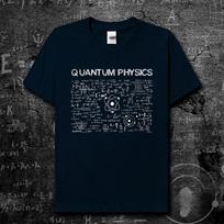 The Mathematical Formula of Atomic Relativity Quantum Mechanics TShirt Cotton ONeck Short Sleeve Unisex T Shirt New Size S3XL 4XL black