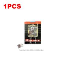 1-4PC The Body Deck Skeleton Playing Card Mannequin Body Deck X-Ray DesignTransparent Anatomy Poker Card 3D Image Education Card black