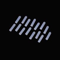 15Pcs Special Silicone Plug Head Use Dispensing Syringe Needle Seal Prevent Glue Dispensing Needle gray