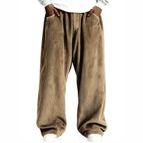 Laisvalaikio veliūrinės kelnės vyrams, plačios kojos, patogios, kasdienės, Tėvo dienos dovanos, laisvas stilius, Mano užsakymai XXL chaki