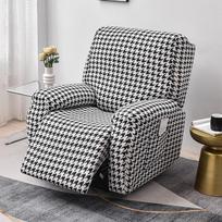 Naujausias tempiamas recliner dangalas, sofos kėdės užvalkalas, neslystantis recliner baldų apsaugas svetainei as picture show gray