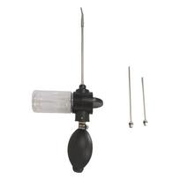 Garden Powder Applicator Dispenser for Gardening Agricultural Supplies Diatomaceous Earth Powder Duster Pollinator 1 gray