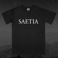 Saetia Band T-Shirt | Screamo Skramz Merch 120 black