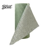 Grease Removing Dish Towels Microfiber Cleaning Cloth Roll Tearable Double Side Towels Reusable Kitchen Rags for Dishwashing And Countertop 15 pcs tamsiai žalia spalva