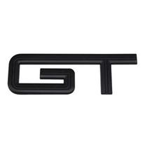 for GT GT350 GT500 Shelby Fiesta Focus Mondeo Kuga Ranger Mustang Car Rear Trunk Emblem Sticker Metal Letter Badge black