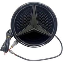 Car Front Logo Light Emblem Grille Light Led Badge for Mercedes Benz W166 W176 W204 W207 W212 W218 W245 W251 W463 Accessories CLA-C117 2013-2019 black
