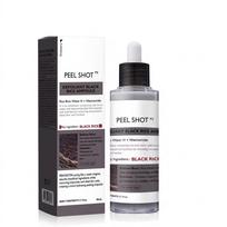 Dr. PEEL SHOT Turmeric Exfoliating Spray 200ml with Black & White Rice for Skin Renewal black