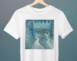Eternity Mikalojus Konstantinas Ciurlionis Unisex T-Shirt Art T-Shirt Fine Art T-Shirt Gift for Her Gift for Him Art Lover Gift 3XL gray