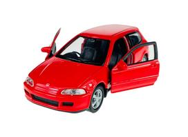 WELLY 1992 HONDA CIVIC V RED 1:34 43813