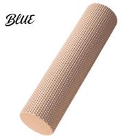 Physical Therapy Roller EVA Foam for Yoga Pilates, Textured Muscle Massage Roller, Dotted Texture Back Pain Deep Tissue Massager, Home Fitness 45cm