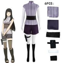 Prabangus Naruto Hyuga Hinata Cosplay Kostiumas Helovino Apranga Šventės Dovana XXL gray