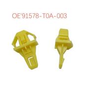 Honda Odyssey/CRV/Civic Grille Snap Fastener Clip 91578-T0A-003 yellow