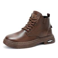 Martin Boots Men's High-top Autumn and Winter Outdoor Non-slip and Wear-resistant Thick-soled Trendy Boots Men's Tooling Versatile Men's Shoes 44