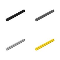 10pcs 32073 Tech Axle 5L Blocks Collection Bulk Modular Toy Ideal For Tech MY OWN CREATION DO-IT-YOURSELF Buildings Blocks Spare Parts 10PCS black