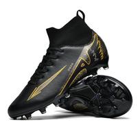 High Quality Professional Fast Grass Soccer Shoes Mens Football Field Boots Tf/Ag Ultralight Training Studded Football Boots 36