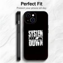 Heavy Rock Band S-System Of A Down Phone Case Phone Case Soft Packaging Lightweight For iPhone17 16 15 14 13ProMax iphone17 gray