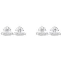 A84E-4 Pcs Snail Trap For Fish Tank Aquarium Plastic Clear Snail Trap Aquarium Plants Planarian Leech Catcher 6Cm skaidri