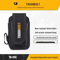 ToughBuilt TB-33C Wear-Resistant Waist Pack – Thickened, No Quick Release TB-33C black