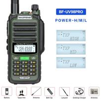 BaoFeng UV98 Pro Walkie Talkie Professional UV98 V2 Plus 10W Powerful Waterproof VHF UHF Dual Band Two Way Radio