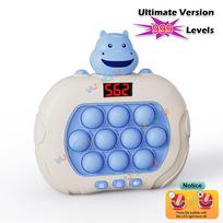 999 Level Electronic Pop Push Quick Push Game Console With Led Display Screen Suitable For Adult And Child Fidget Toy Christmas