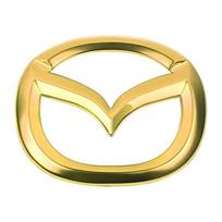 Automobilio vairo lipdukas, skirtas „Mazda 3 Axela 6 Atenza CX-5 2 Demio CX-3 CX-30 MX5 CX30“ emblemos lipduko ženklelio dekoravimo aksesuarams auksas