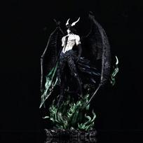 23cm Bleach Figure Kurosaki Ichigo Anime Figures Action Statue Model Doll Collection Room Decoration Desk Toys Halloween Gifts black