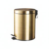 Step Trash Can Space-Saving with Pedal Modern for Bathroom