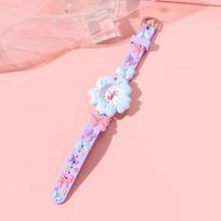 New Kids Watches Cartoon Watches Butterfly Silicone Quartz Wristwatch Birthday Gift Girl Boy Children Study Time Watch Reloj white